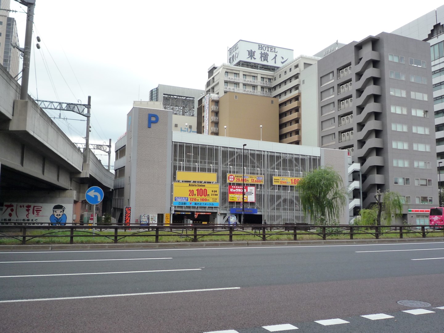 北海道内某時間貸し駐車場