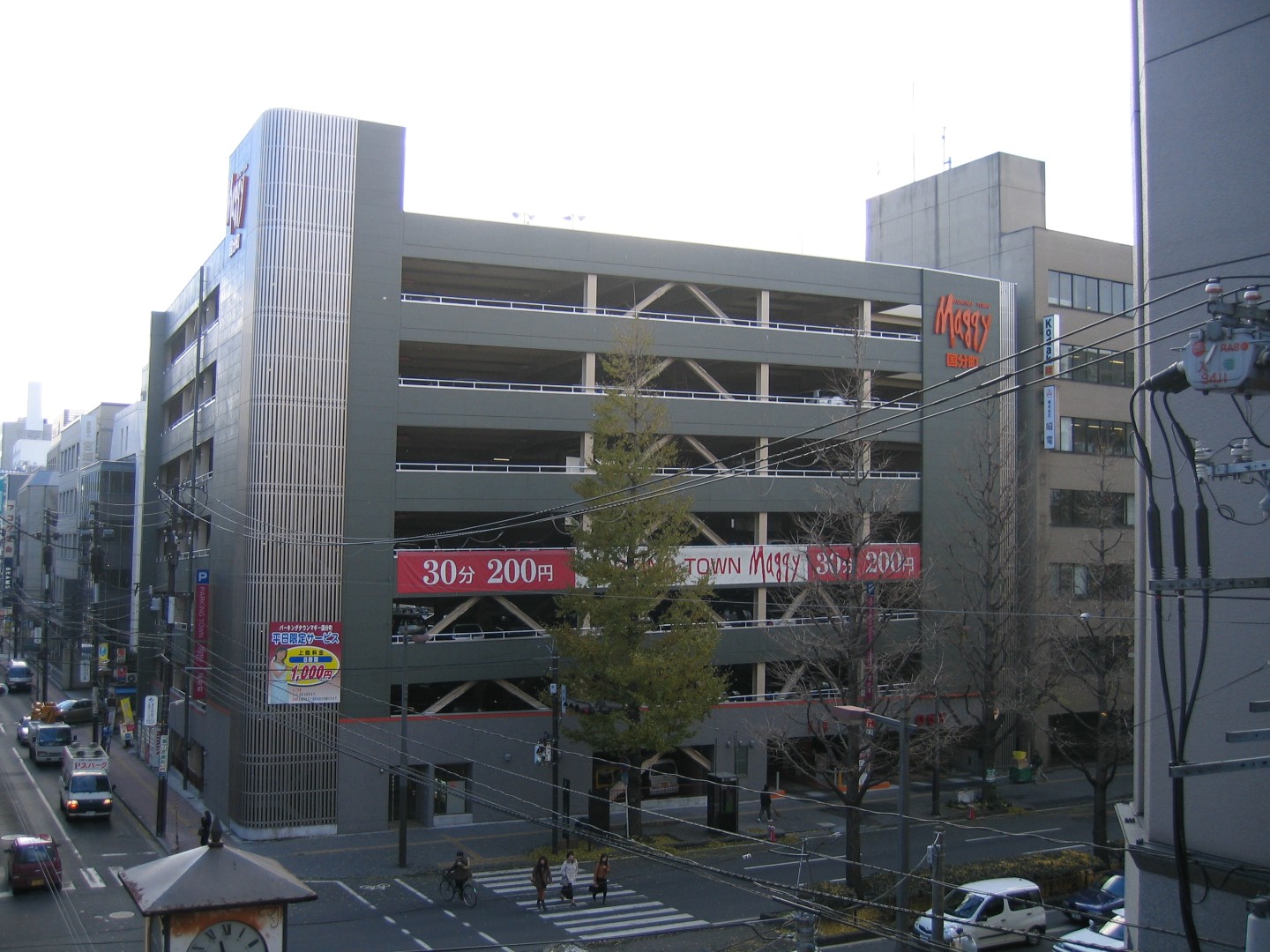 宮城県内某時間貸し駐車場