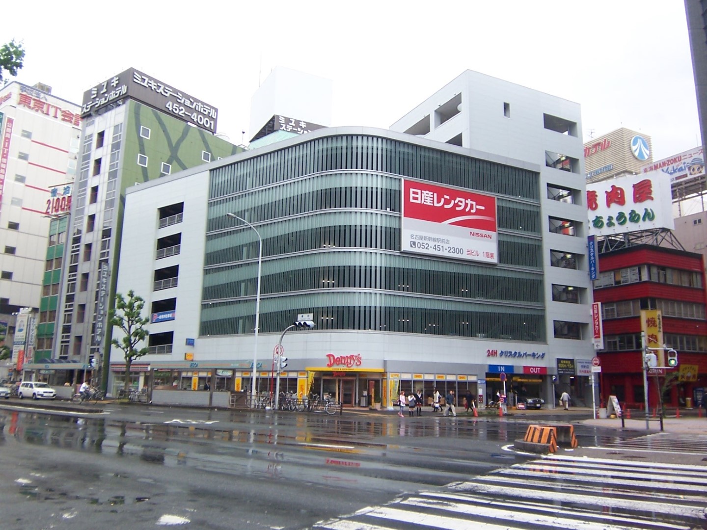 愛知県内某時間貸し駐車場