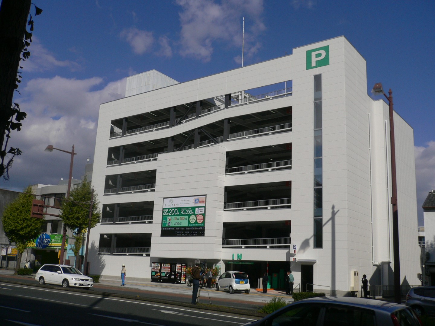 静岡県内某時間貸し駐車場