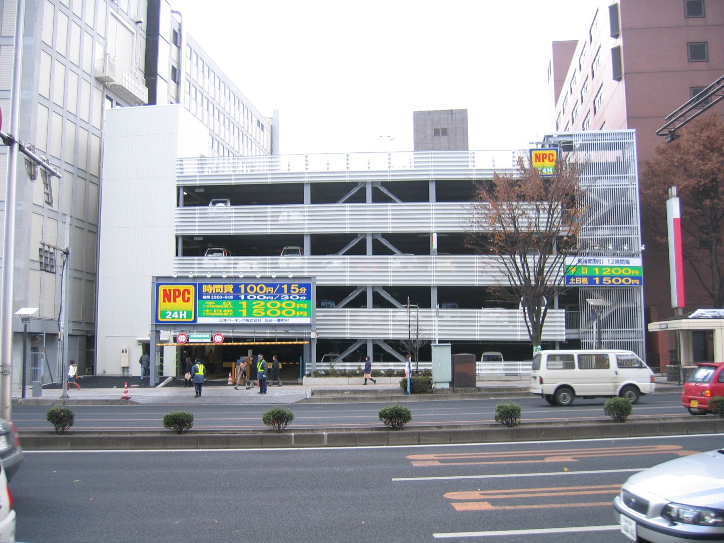 宮城県内某時間貸し駐車場