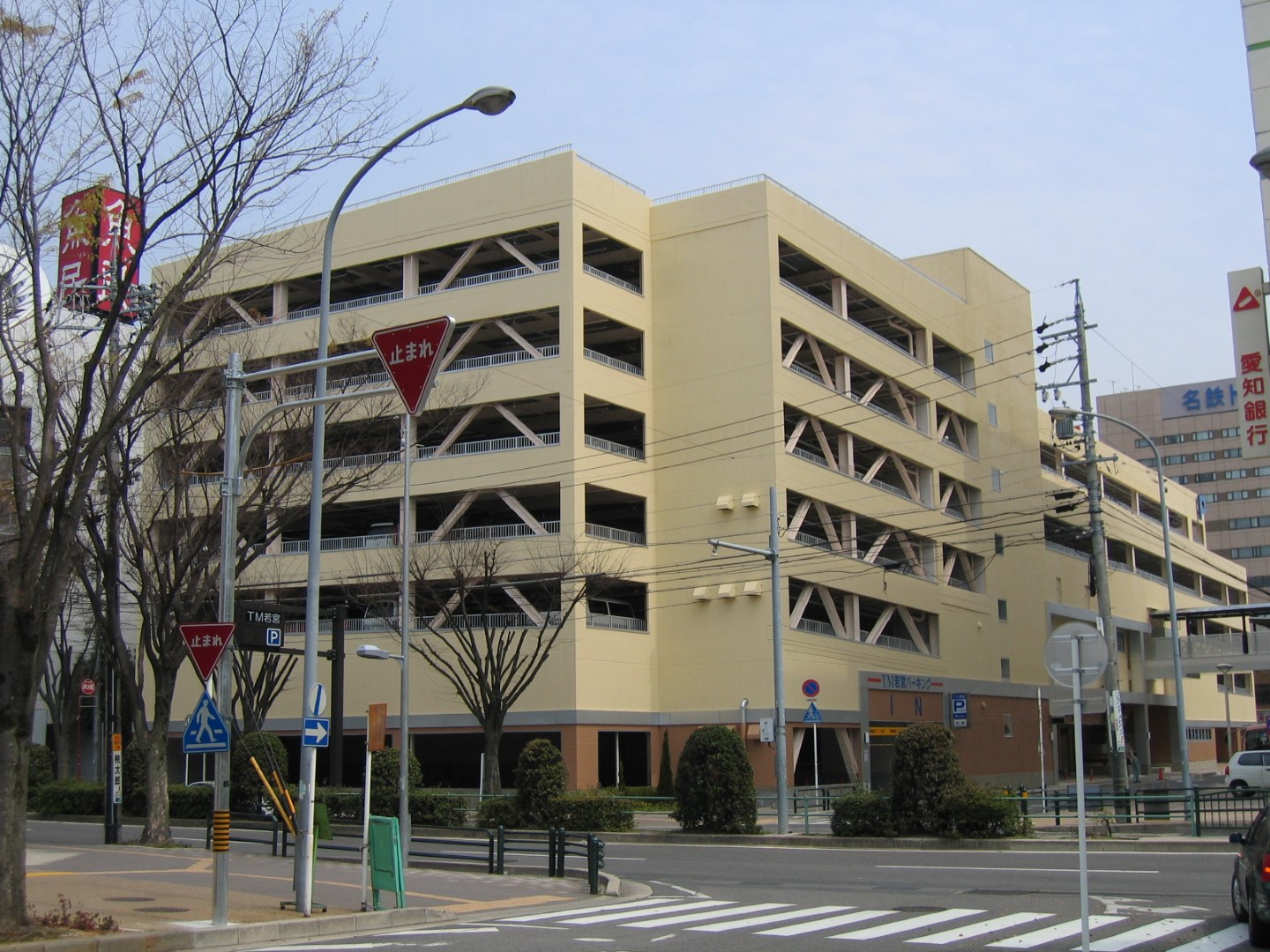 愛知県内某時間貸し駐車場