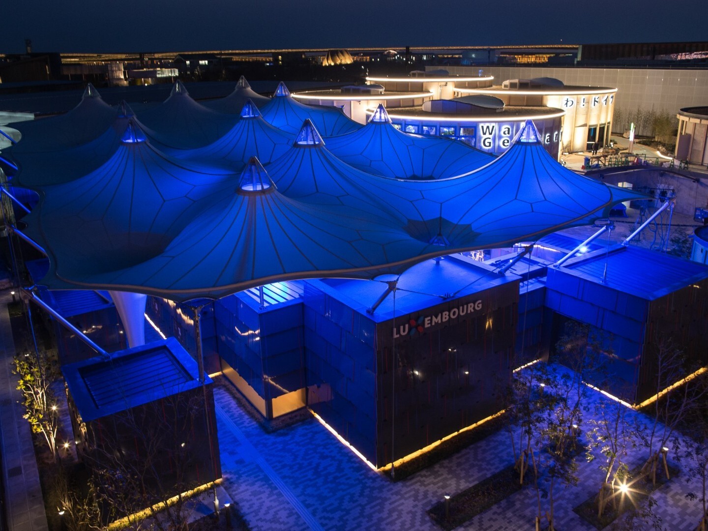 施工事例：2025大阪・関西万博ルクセンブルクパビリオン｜株式会社内藤