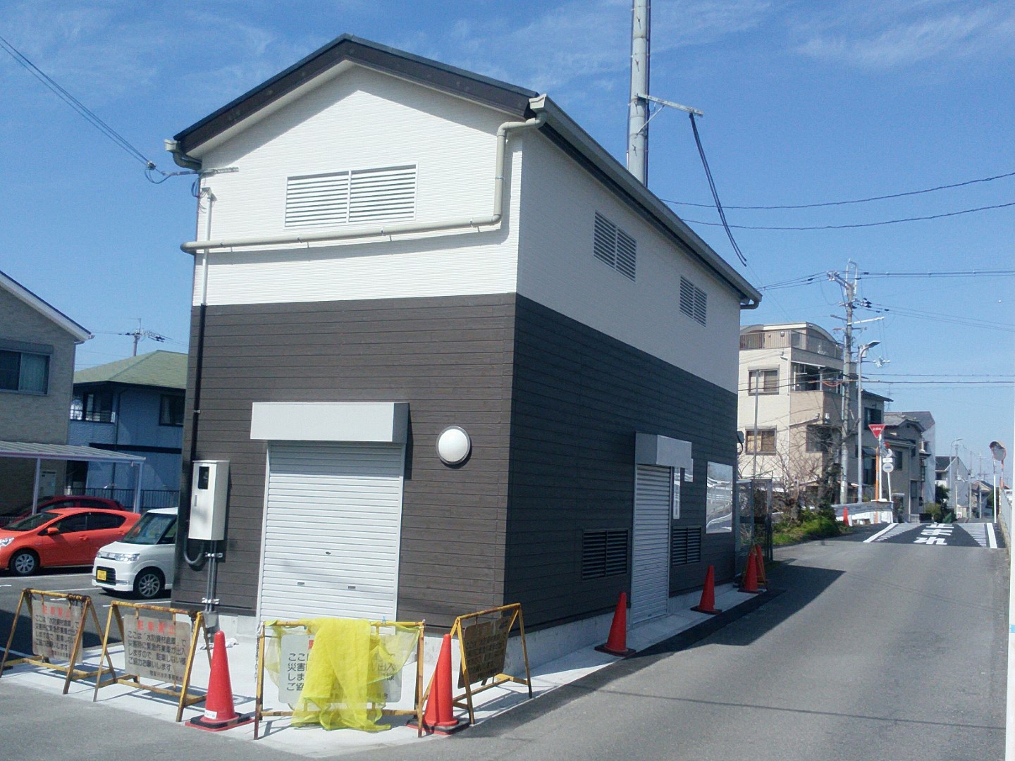 大阪府某水防倉庫