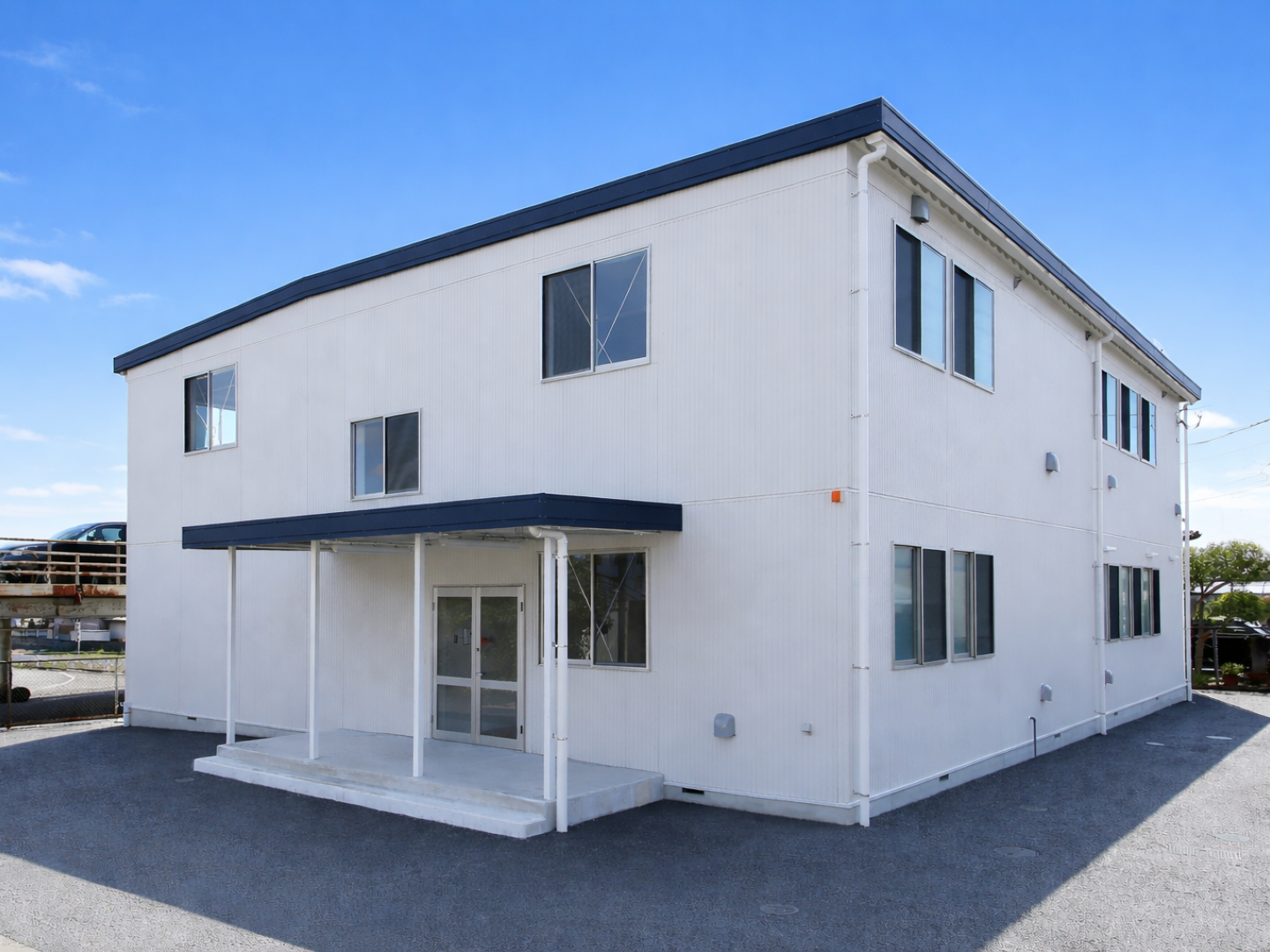 静岡県某自動車教習所仮設校舎